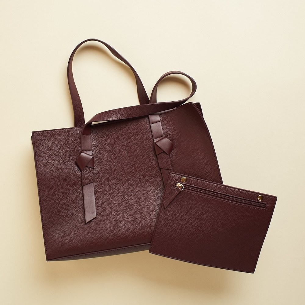 Rachel Zoe Curateur Tote Fall 2020 Vegan Leather